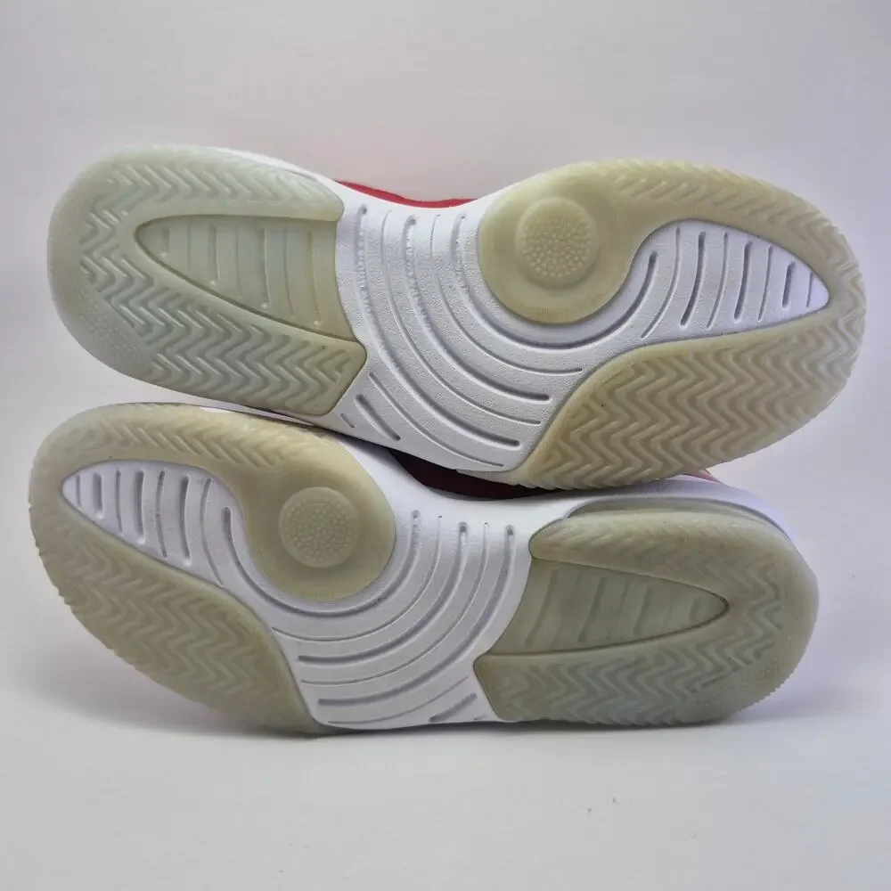 JORDAN "Max Aura" Red Basketball Shoes Mens Size 7.5 - Picture 8 of 12